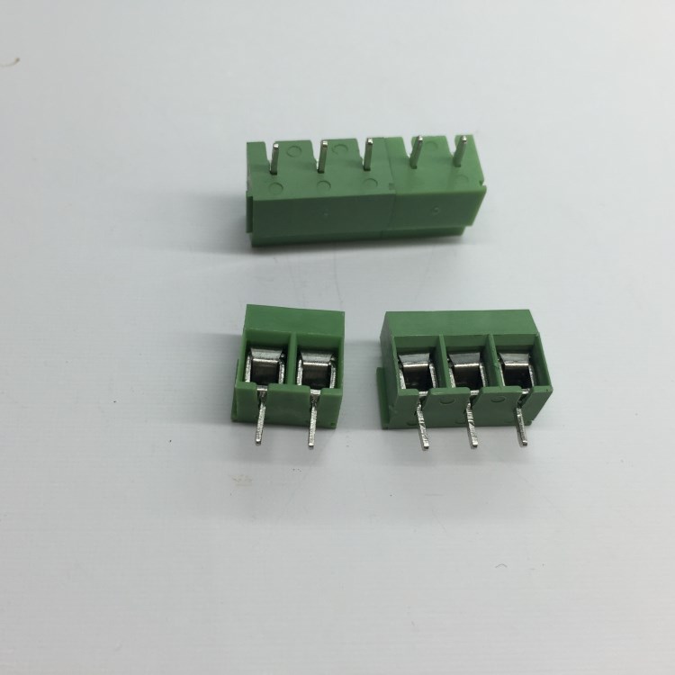 PCB接線端子 DC126 5.0MM 2P 3P可拼接 300V 16A 鐵件 銅件