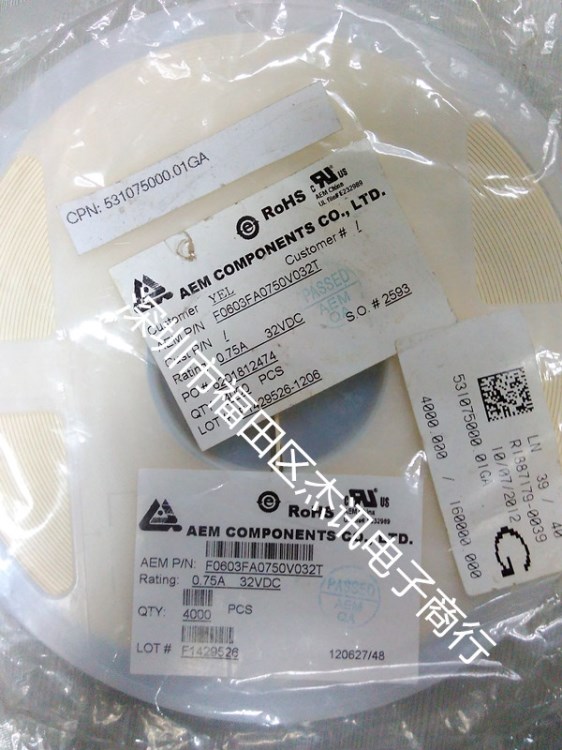 F0603FA0750V032T      AEM    代理原裝現(xiàn)貨