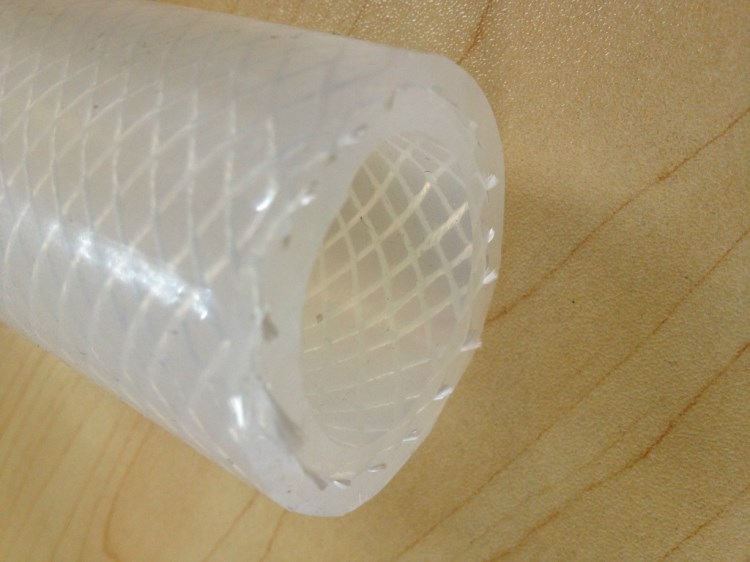 編織管直銷耐高溫高壓纖維編織食品級灌裝機鉑金硅膠管蒸汽軟管
