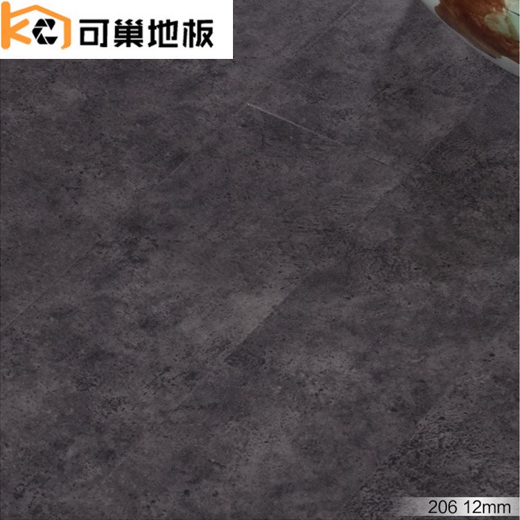 可巢強(qiáng)化復(fù)合木地板灰色水泥紋灰色地板個(gè)性流行復(fù)古廠家直銷(xiāo)包郵
