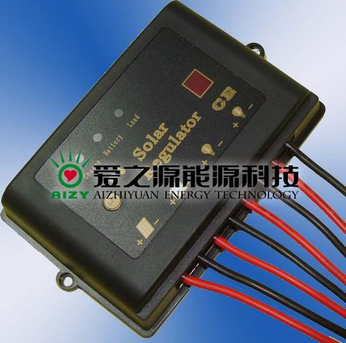 爱之源 厂家供应智能型太阳能双路路灯控制器(12V24V自动识别)