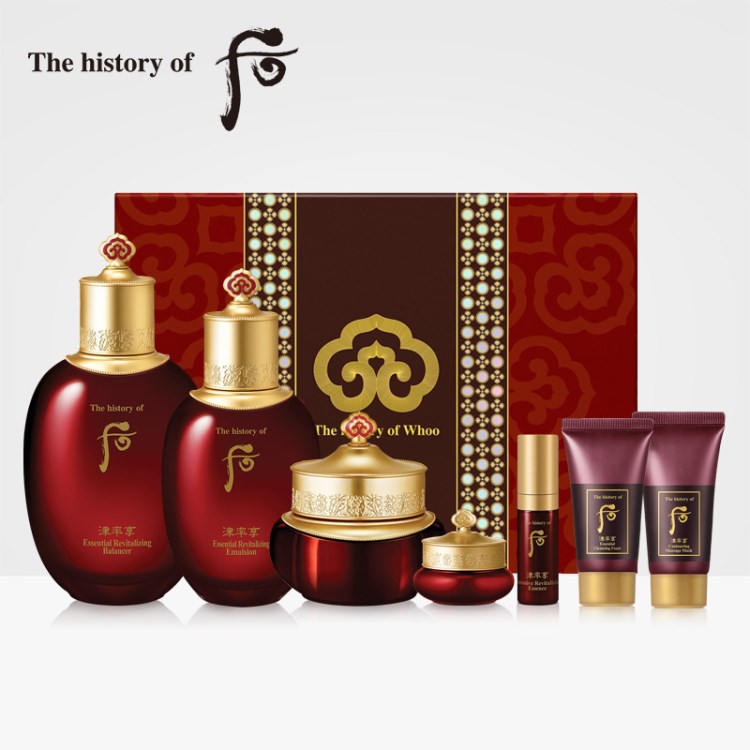 The history of 后津率享红华凝香系列礼盒(329ml)7件套