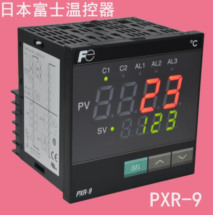 PXR-9溫度控制器   PXR9TAA1-8W000-C     加熱冷卻雙輸出功能