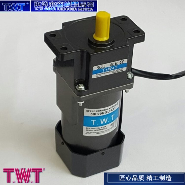 5RK6GN-C 臺(tái)灣TWT東煒庭 6WRK可逆式齒輪減速電機(jī) 單相220V