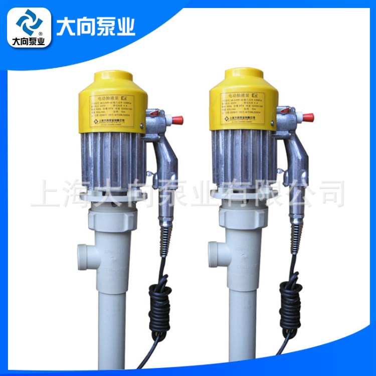 供應上海大向泵業DX-3-RPP-50塑料油桶泵 （高品質 堅固耐用）