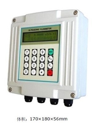 外夾超聲波流量計/液體/壁掛式/分體式遠傳顯示/外夾式
