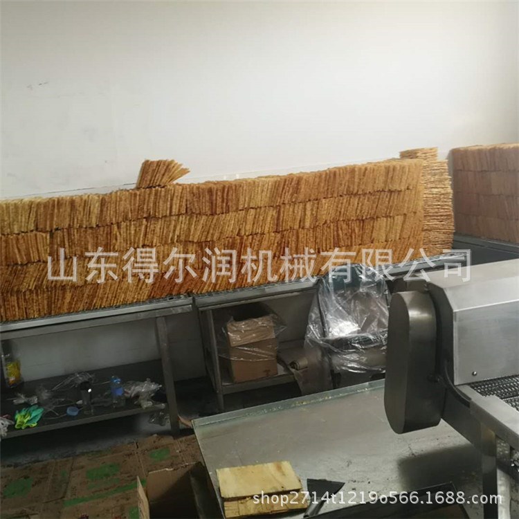 青島脆皮連續油炸機 薄脆全自動加工設備 油煙凈化 面皮發泡機械