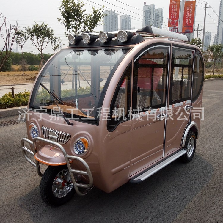 全封閉電動(dòng)三輪車?yán)夏甏浇铀秃⒆涌爝f拉貨篷車 招代理