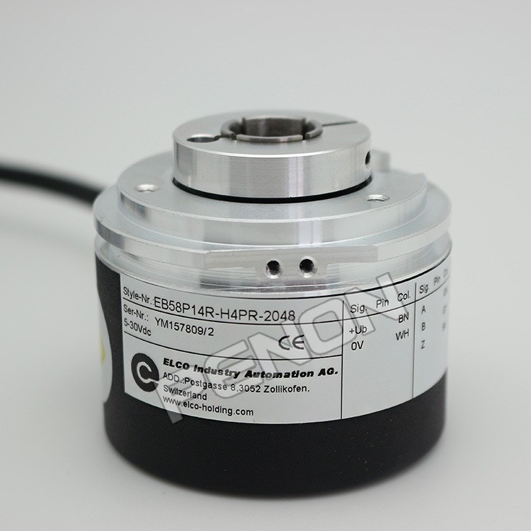 全新宜科EB58P14R-H4PR-2048-1024 旋轉編碼器空心軸孔徑14