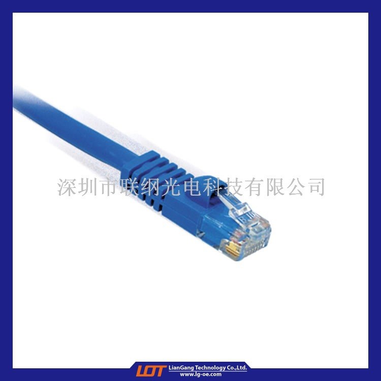 Cat5e成型式非屏蔽網(wǎng)絡(luò)跳線,過FLUKE單體測試