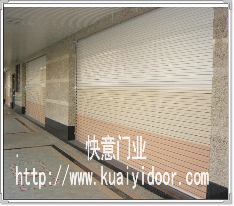 【澳式卷閘門】快意門業(yè)提供澳式電動遙控卷簾門 電動卷閘門