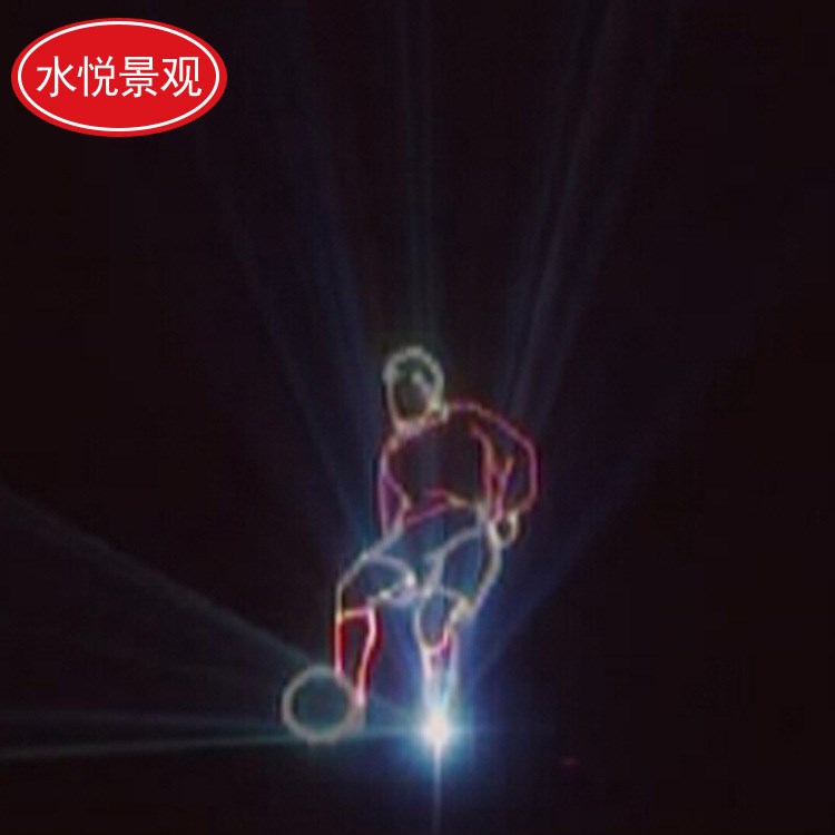 廠家提供噴泉水幕電 激光水幕電影設備水景設備