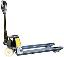 全不銹鋼液壓搬運車 熱鍍鋅凍冷庫專用手動液壓叉車