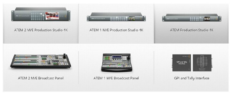 Blackmagic ATEM Production Studio 4K現(xiàn)場制作切換臺行貨