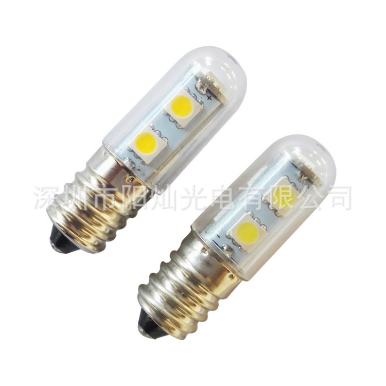 E14小螺口led冰箱燈油煙機(jī)縫紉機(jī)燈泡1.5W SMD5050節(jié)能小燈泡批發(fā)