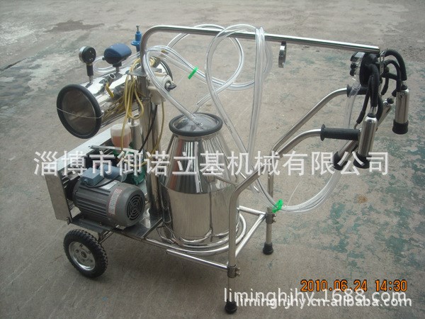 擠奶機小型奶山羊擠奶機 單缸真空泵移動擠牛奶擠奶機 擠奶器