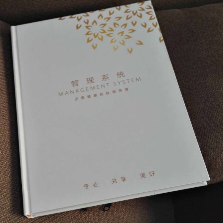 深圳精裝書快印廠家印刷精裝畫冊公司內部管理資料化妝品精裝書