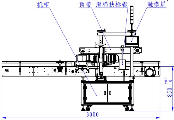 供應高品質不干膠貼標機