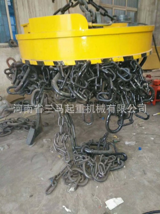 廠家銷售強力永磁電磁吸盤廢鐵類起重電磁吸盤13525005795