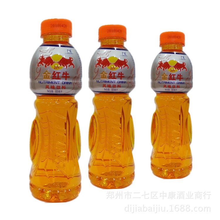 低價(jià)批發(fā)金紅牛維生素飲料600ml*15瓶裝運(yùn)動(dòng)功能性廠家直銷