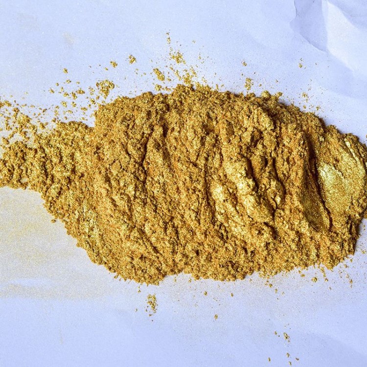 工廠直銷金色珠光粉耐高溫家具涂色環(huán)保金蔥粉批發(fā)定制