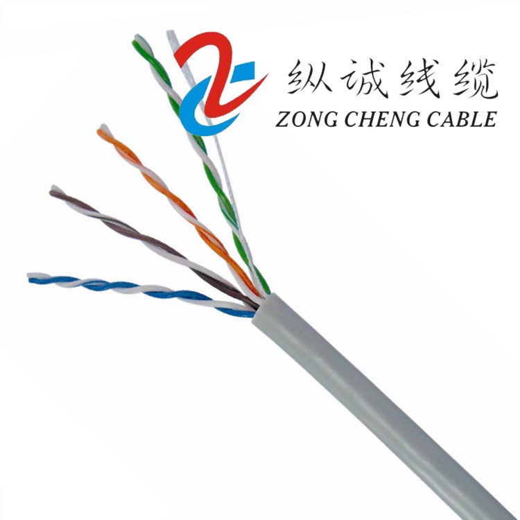 大量銷售 CAT-5E UTP2X4X0.5 超五類雙絞網(wǎng)絡(luò)線過測(cè) POE供電專用