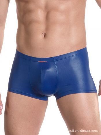 德國Olaf Benz  N2N CK仿皮平角廠家直銷男士內(nèi)褲情趣內(nèi)褲OL01