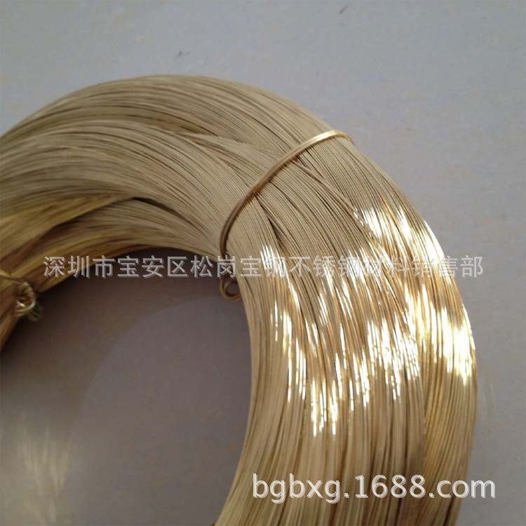 黃銅絲 黃銅線 黃銅diy手工 環保銅線 H62銅線0.3mm0.5 0.8 1 2mm