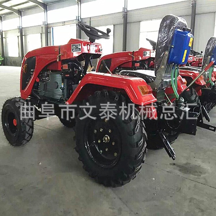 輪式拖拉機 四輪拖拉機廠家  拖拉機旋耕開溝機