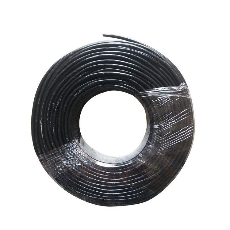 鄭州偉星線纜現貨批發ZR-RVV5*0.75平方黑色多芯阻燃控制電線電纜