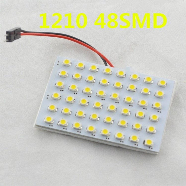 汽車LED閱讀燈/車頂燈/室內燈/LED車頂燈/閱讀燈LED 48SMD 1210