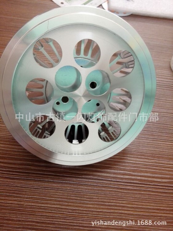 12w大功率 AR111射燈外殼 厚料車鋁燈杯外殼
