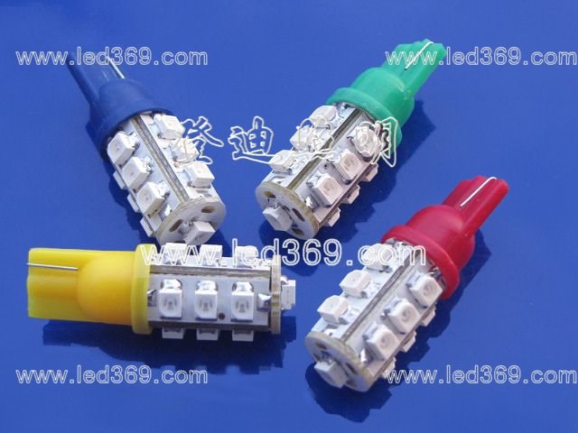 供應(yīng)T10 貼片汽車燈 LED T10-13SMD1210汽車燈