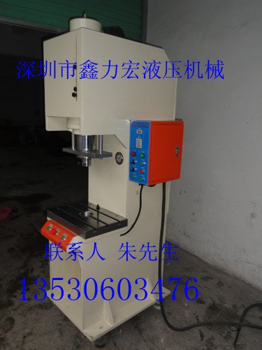 桌上式油壓機.C型桌上油壓機 .