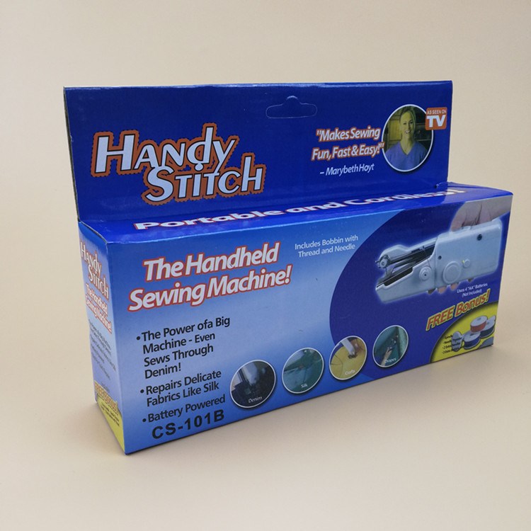 手持便攜式縫紉機 handy stitch 多功能迷你電動縫紉機 縫紉機