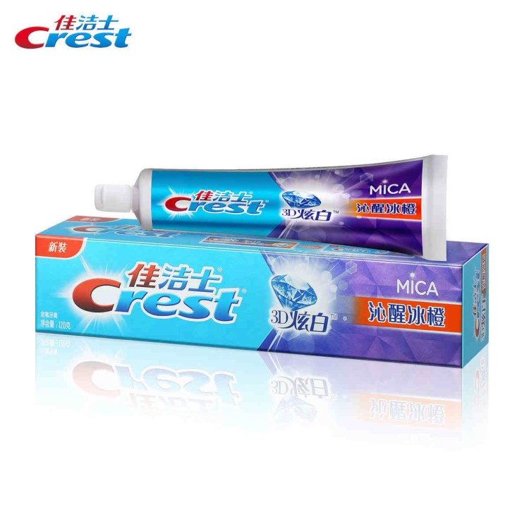 180G 3D炫白牙膏/沁醒冰橙