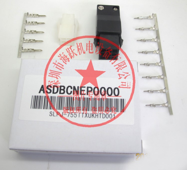 臺達伺服用接頭ASDBCNEP0000（電機側電源接頭、編碼器接頭）