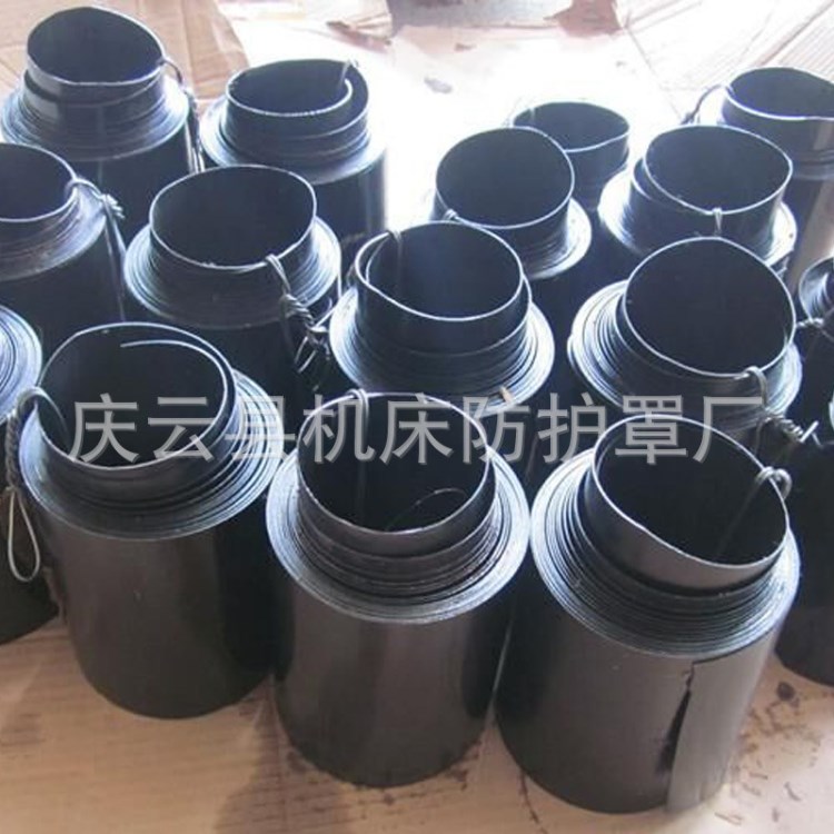 供應(yīng)螺旋鋼帶保護(hù)套、伸縮式絲杠防護(hù)套\排屑機(jī)