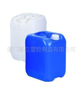 藍(lán)色塑料桶小口不透光10升塑料桶10L本色化工桶 10公斤方形塑料桶