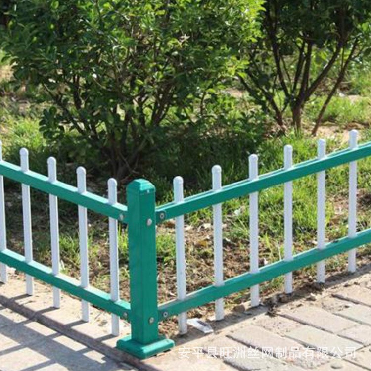 廠家生產供應公園綠化庭院柵欄 綠化焊接鋅鋼 草坪護欄