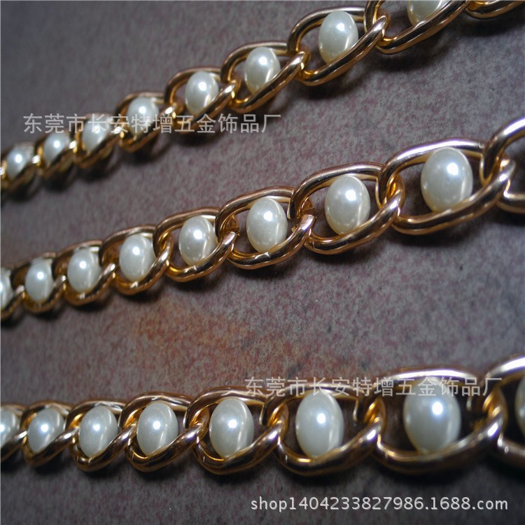 廠家供應(yīng)電鍍彩色金屬韓國鏈條批發(fā)定做外貿(mào)出口鏈條