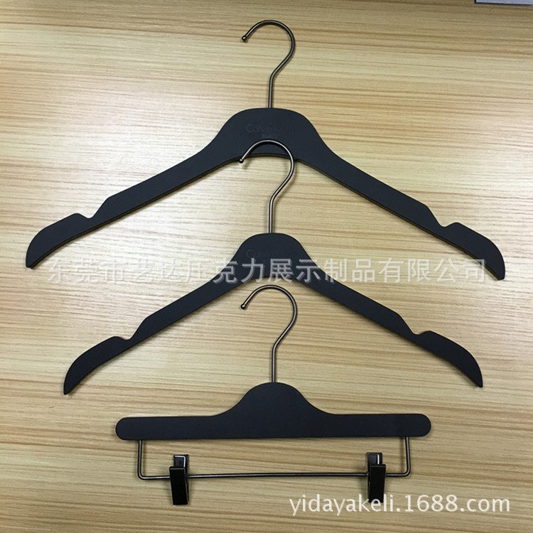 廠家直銷機玻璃亞克力衣架 模特服飾酒店睡衣亞克力衣架定制