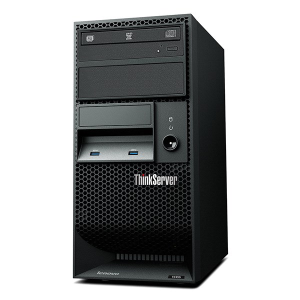 联想 TS250(强4核E3-1225v5/4G/1T/DVD/键鼠)ThinkServer服务器