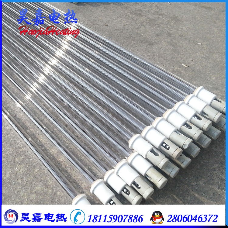 量石英加熱管 耐高溫石英玻璃發(fā)熱管 非標(biāo)石英電熱管