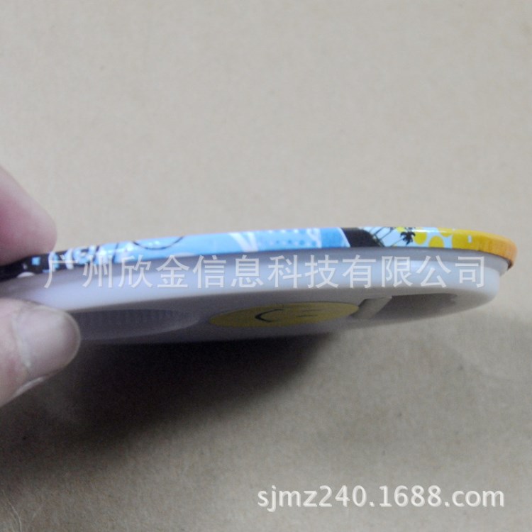 【深圳廣告禮品定制工廠】馬口鐵塑料底冰箱貼開瓶器 彩印開瓶器