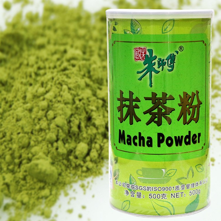 朱師傅抹茶粉飲品蛋糕 烘培原料 冰淇淋果凍慕斯500g