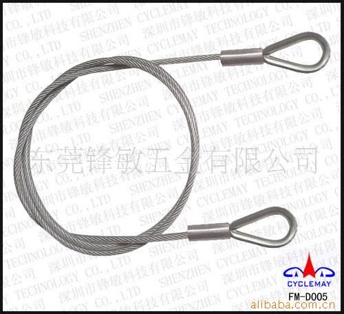 供應(yīng)鋼絲繩吊線,鋼絲繩索具,鋼比繩拉索,連接吊繩