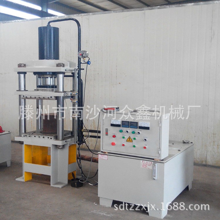 產(chǎn)銷Y32-100噸溫控四柱熱壓機(jī) 100t玻璃鋼制品成型四柱壓力機(jī)