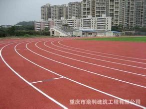 環保塑膠跑道施工彈性丙烯酸球場地坪漆/環氧體育專用地坪漆施工