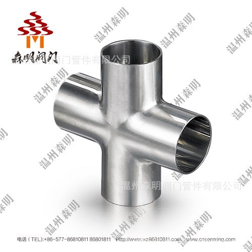 廠家直銷    Ф14.5-Ф150.0 啤酒行業應用不銹鋼焊接式四通